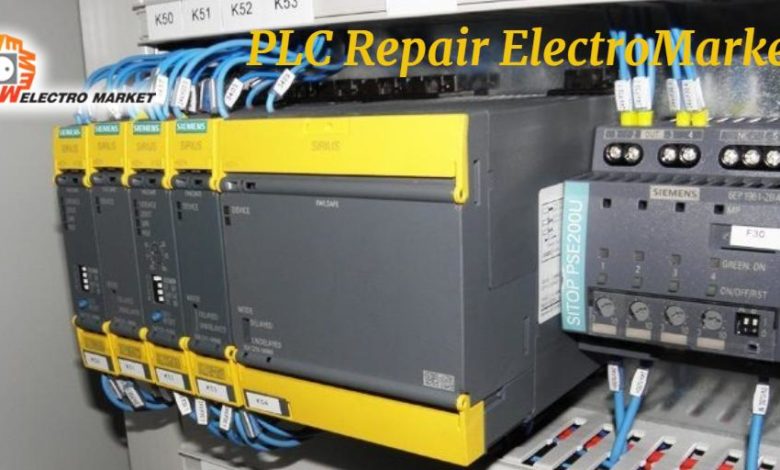 تعمیر PLC یا به‌روزرسانی کنترل‌گرهای منطقی برنامه‌پذیر در الکترومارکت