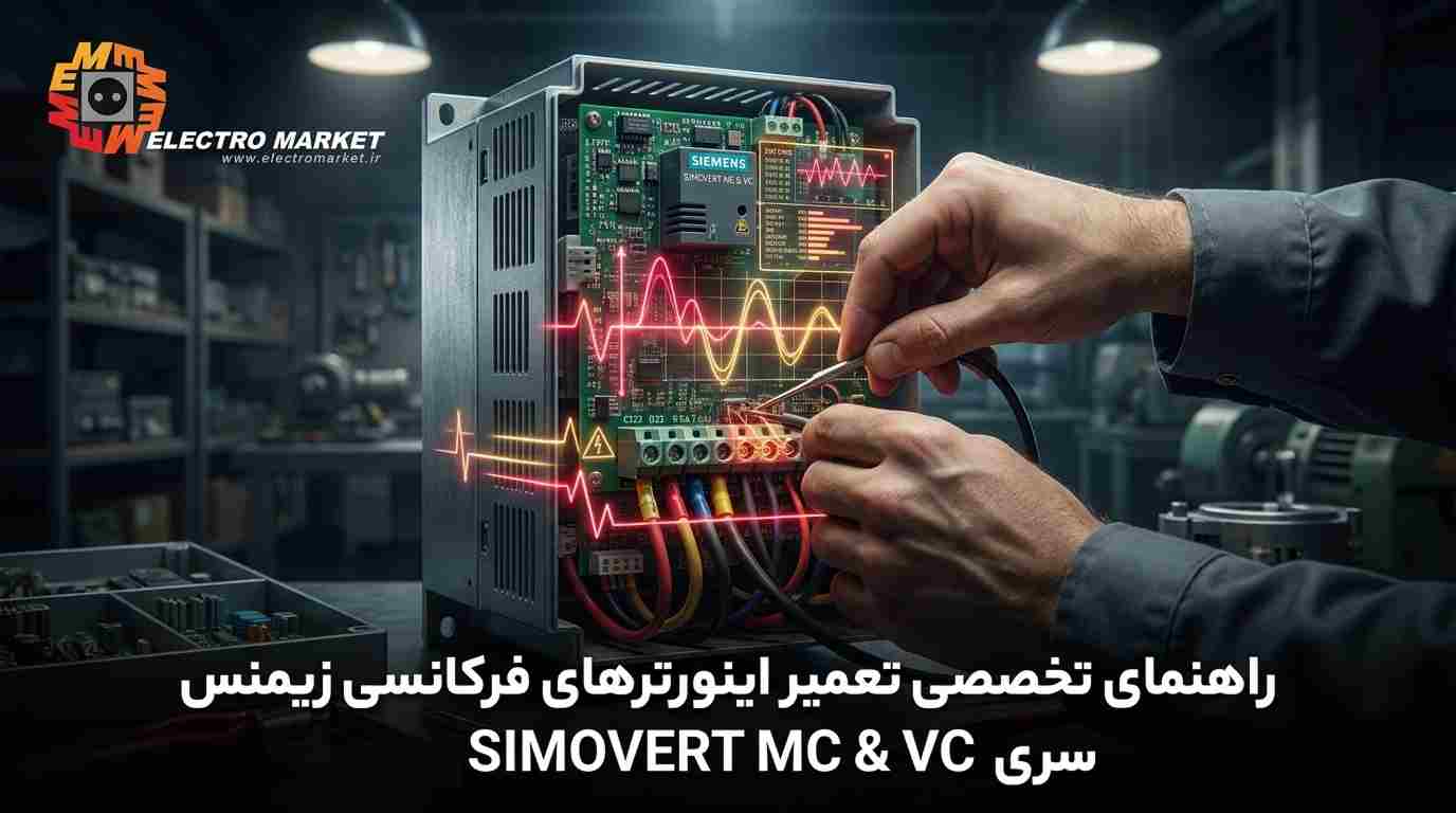 راهنمای تخصصی تعمیر اینورترهای فرکانسی زیمنس سری SIMOVERT MC & VC