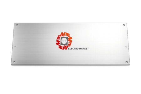 مقاومت ترمز 100 وات 400 اهم آلومینیومی مدل EM100W400R مناسب اینورتر 0.5 کیلووات از برند الکترومارکت